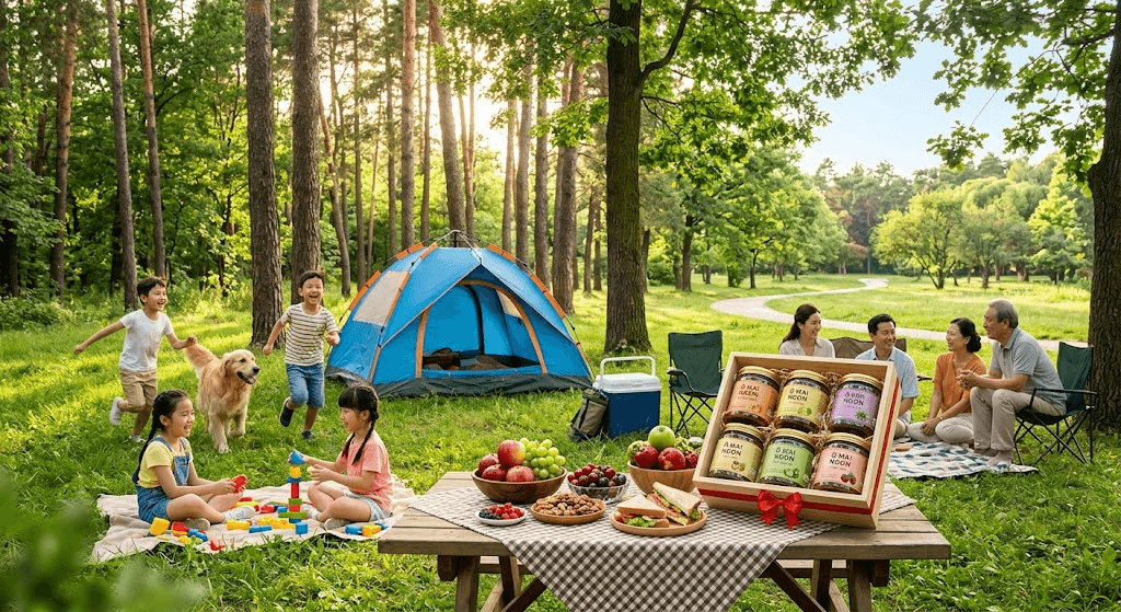 Cẩm Nang Thực Phẩm Dã Ngoại & Sức Khỏe: “Chậm Lại” Để Kết Nối Yêu Thương