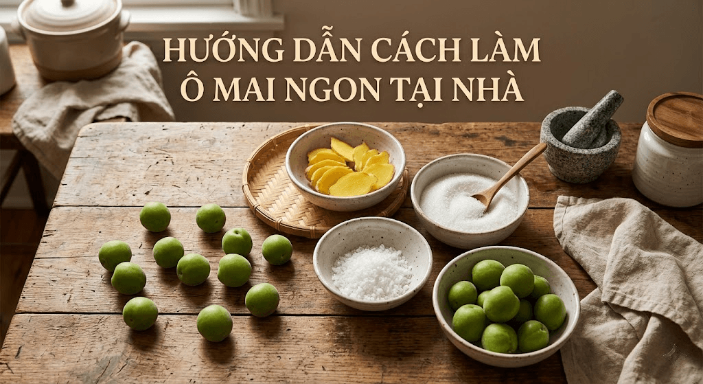Hướng Dẫn Cách Làm Ô Mai Ngon Tại Nhà: Bí Quyết Cho Món Ăn Vặt Chuẩn Vị - ô mai ngon