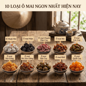 Top 10 Loại Ô Mai Ngon Nhất Định Phải Thử: Bản Giao Hưởng Vị Giác Từ Thức Quà Phố Cổ - Ô Mai Ngon Hà Nội